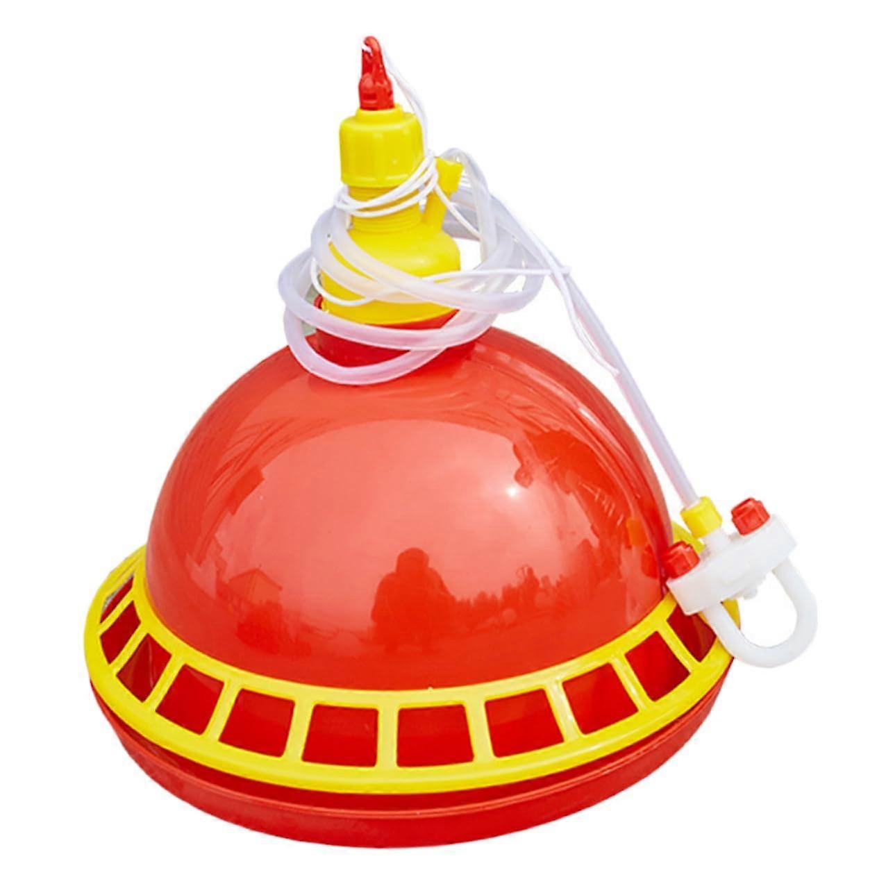 Automatic Chicken Feeder and Poultry Waterer Set Durable Easy Clean for Chickens Ducks Geese