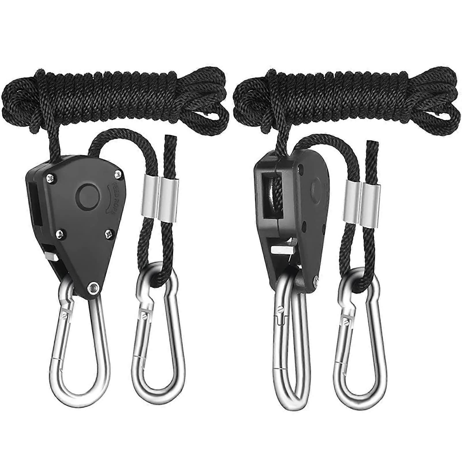 Adjustable Rope Hanger with Automatic Locking System for Plant Grow Light, 1.7m Heavy Duty