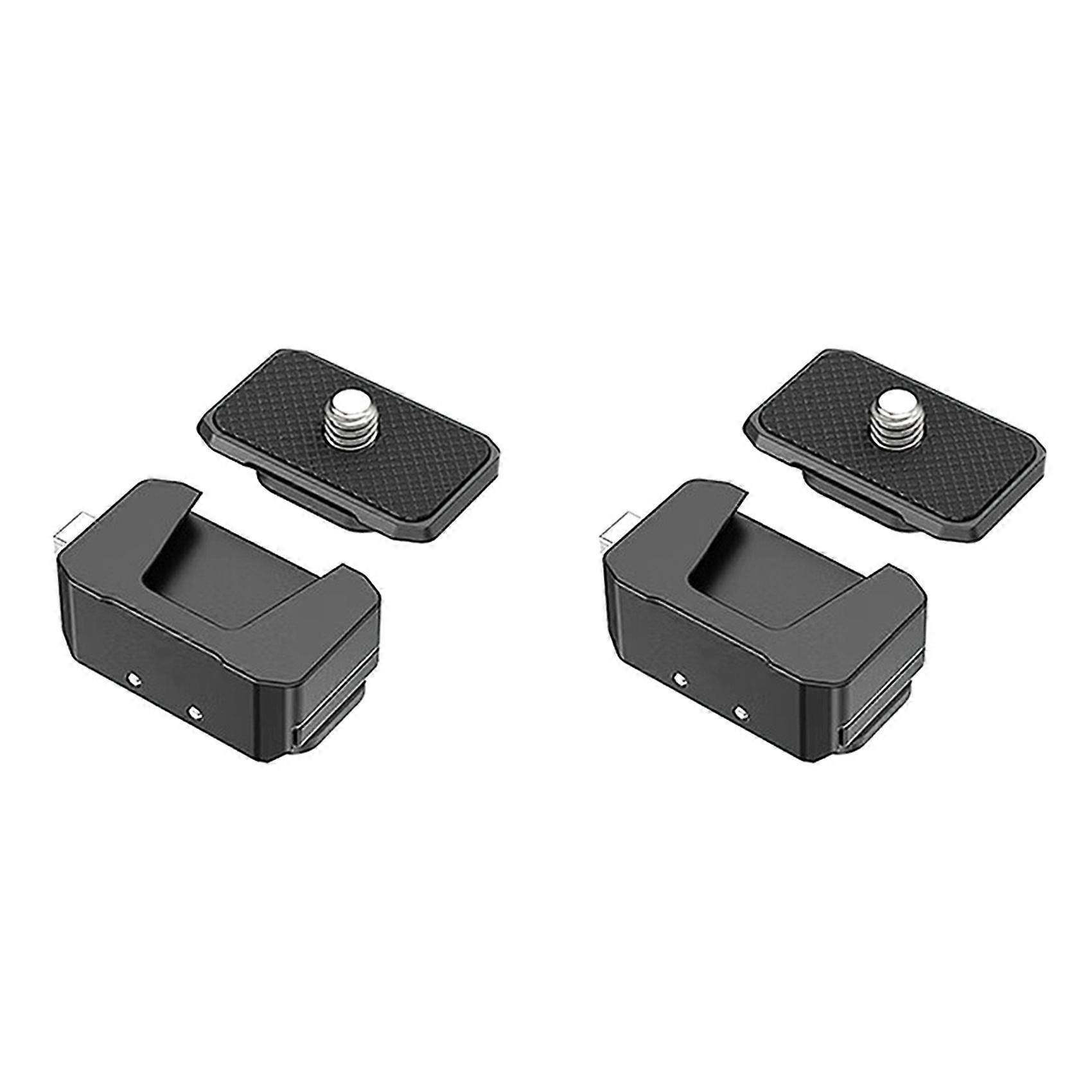 2X Quick Release Kit for Insta360 Cameras for X5/4/3/2 Enhanced Portability & Fast Setup