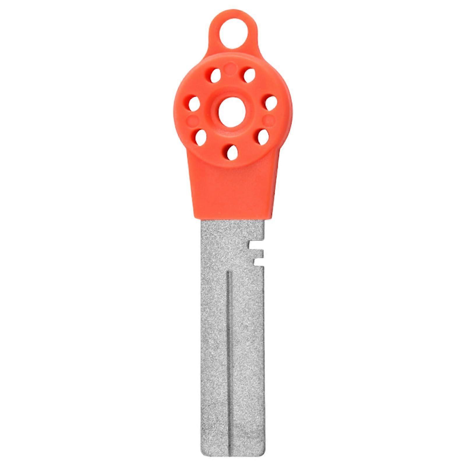 Fishing Hook Sharpener with  Sharpening Stone, Compact Tackle Box Size, Universal Use