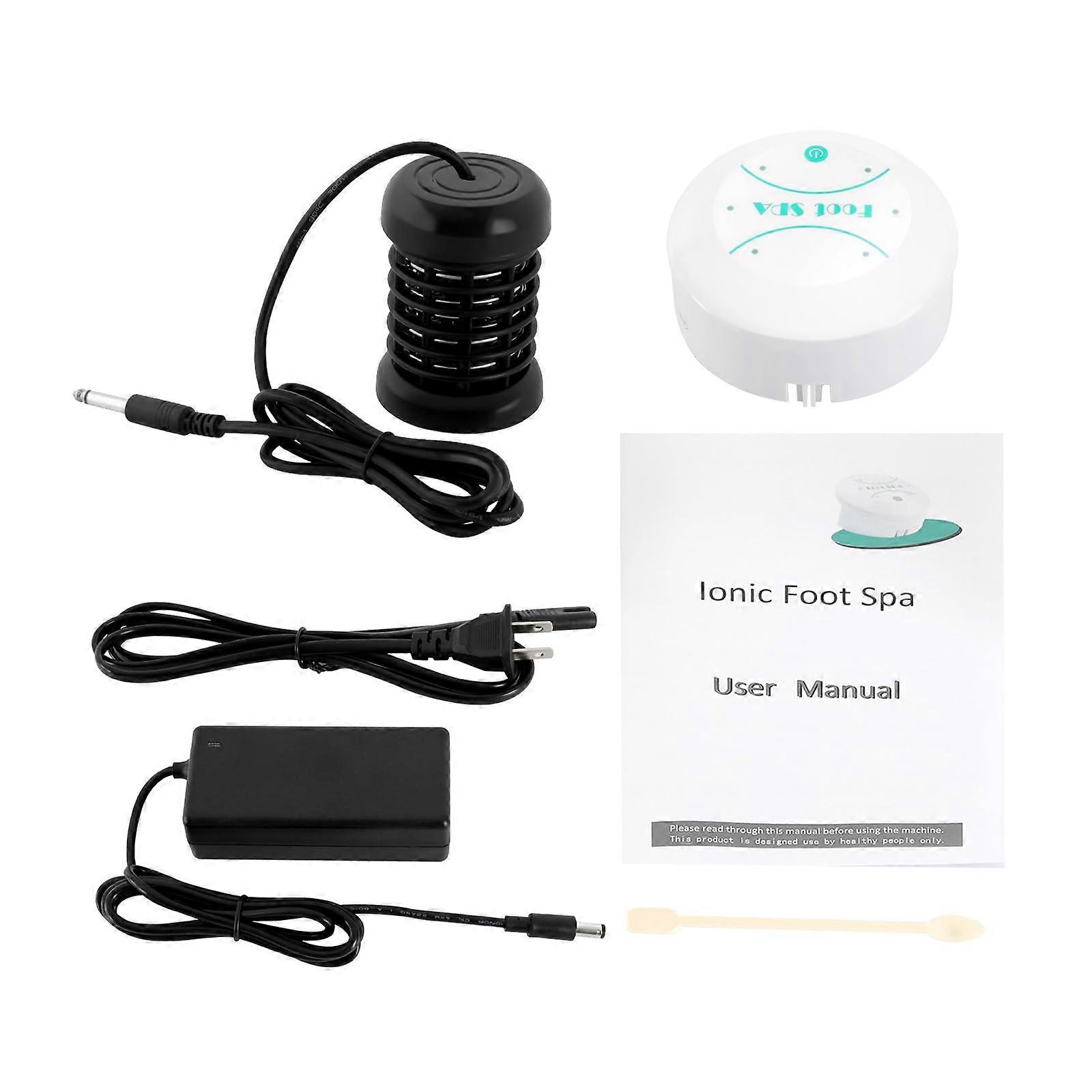 Ionic Foot Detox Machine with OneButton Control, Automatic 30Min Cycle, Home Spa Use (1PCS)