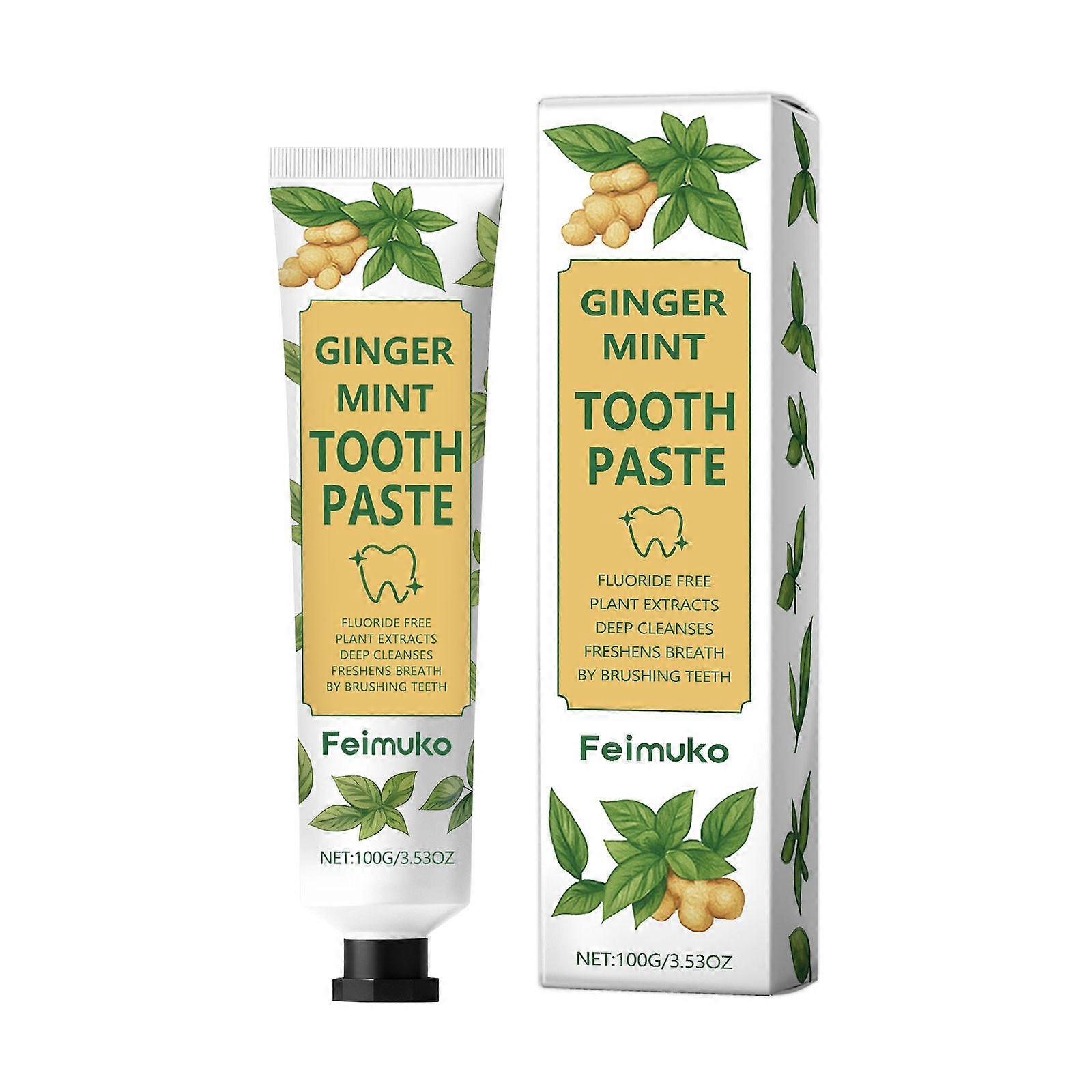 Feimuko Fresh Breath Toothpaste Gentle On Teeth Cleans Stains
