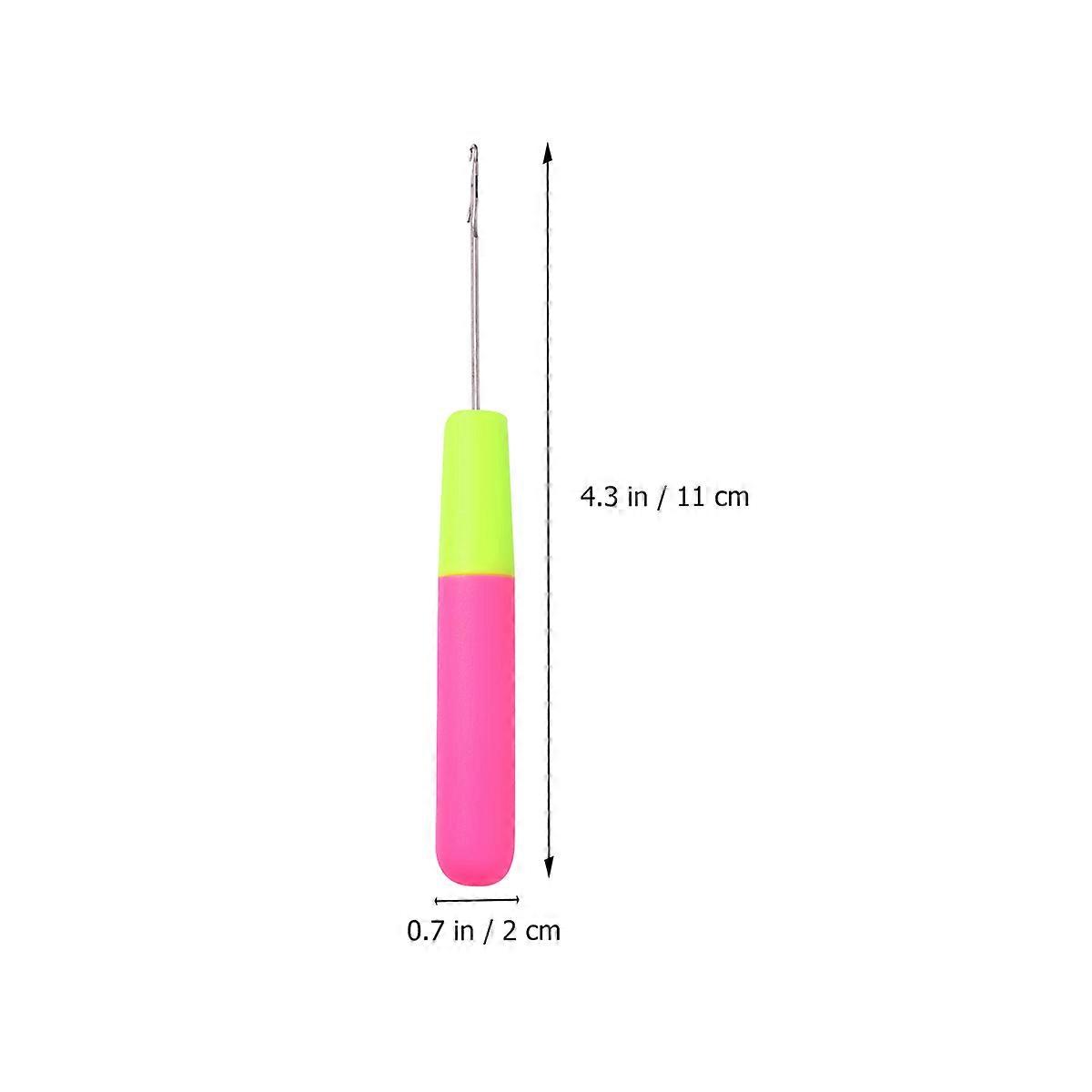 Virknålset Hårstyling 11 delar Professionella Dreadlocks Stickor