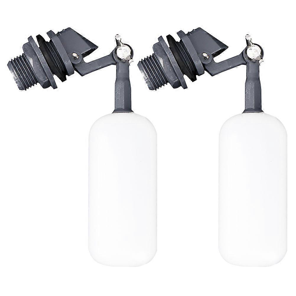 Float Valve Plastic Ball Valve for Water Tank 2Pcs with Overflow Protection
