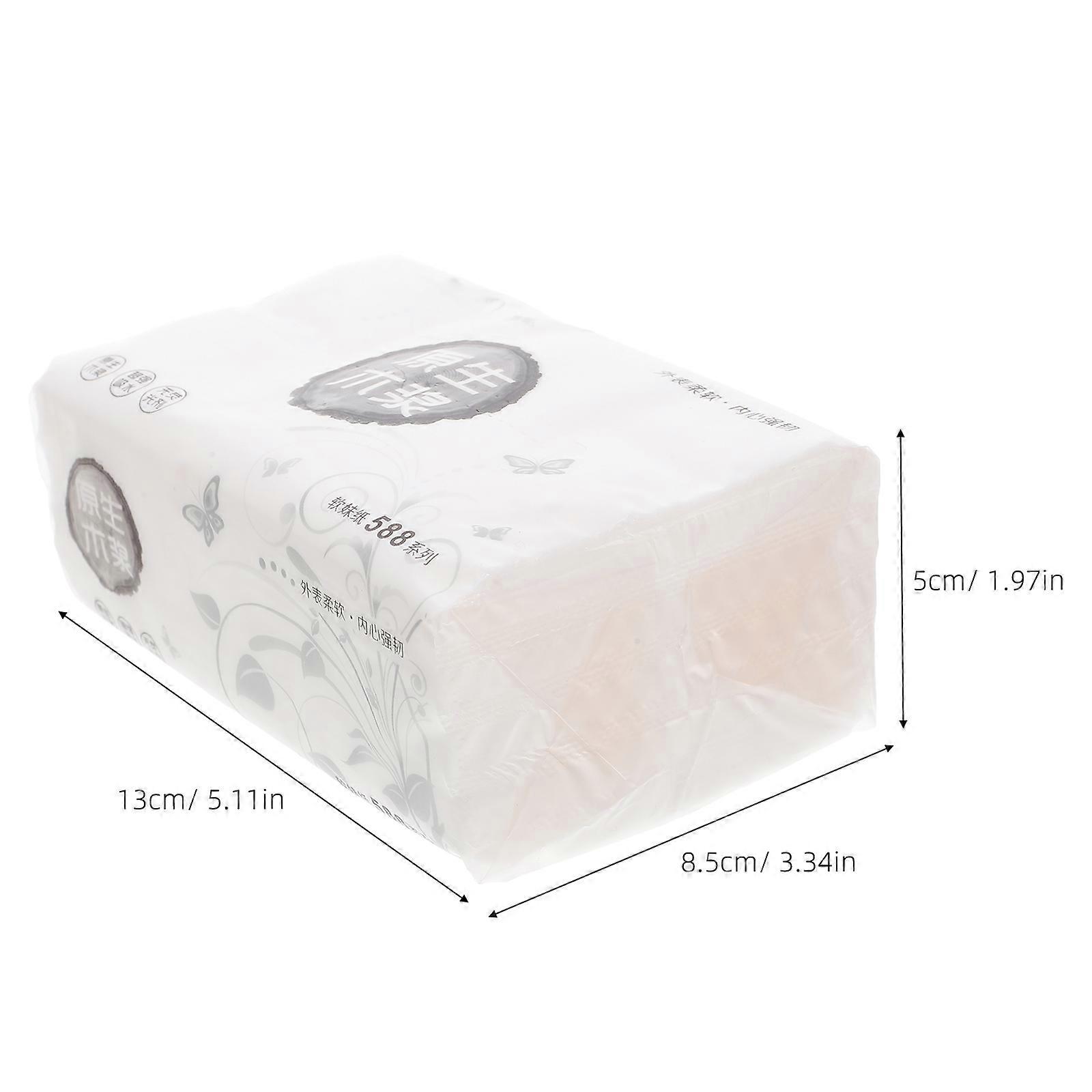 Extraction Paper Pulp Paper for Home with 8Pcs Household Multi-Use Tissues