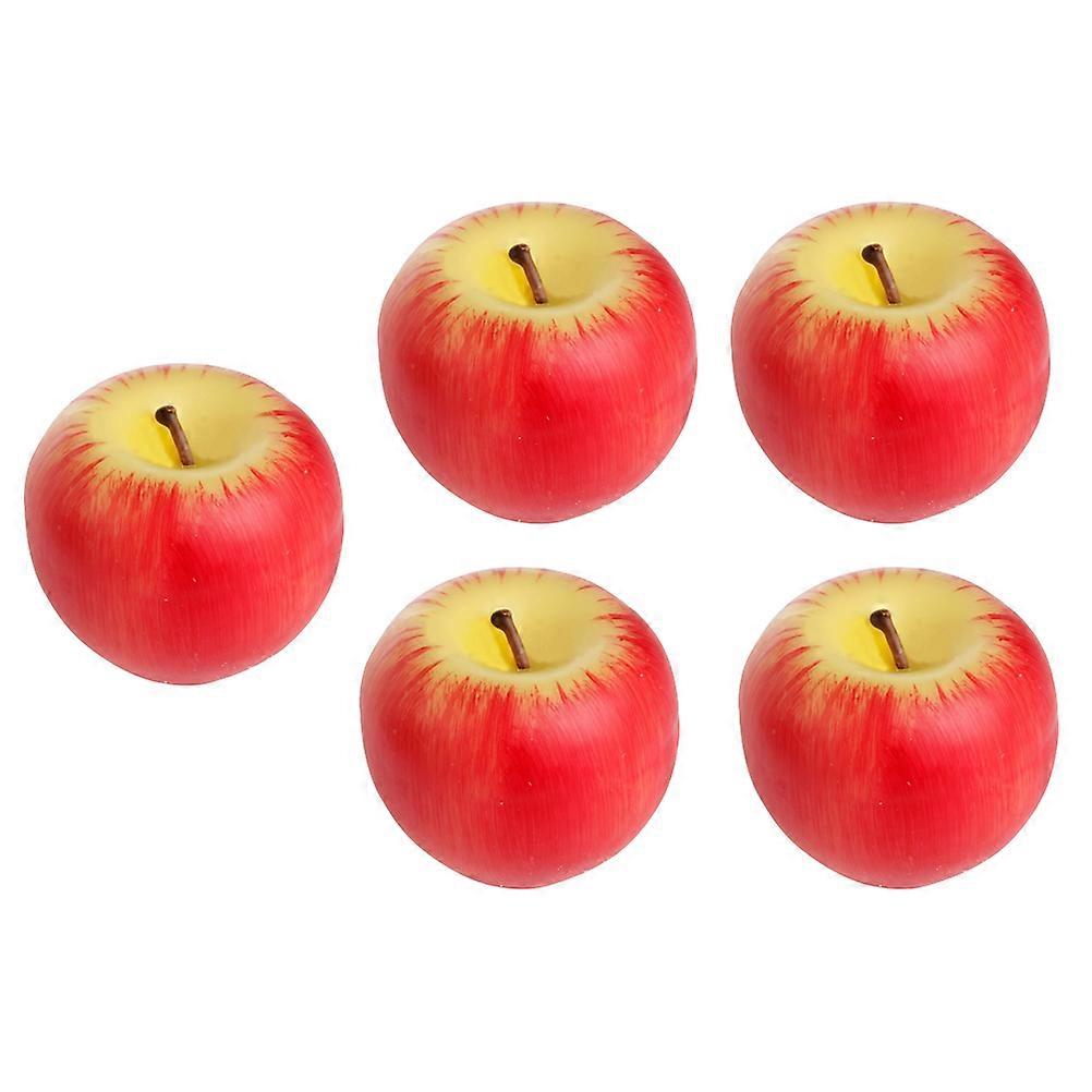 Simulation Fruit Candle Artificial Shape Candles for Decoration 5Pcs