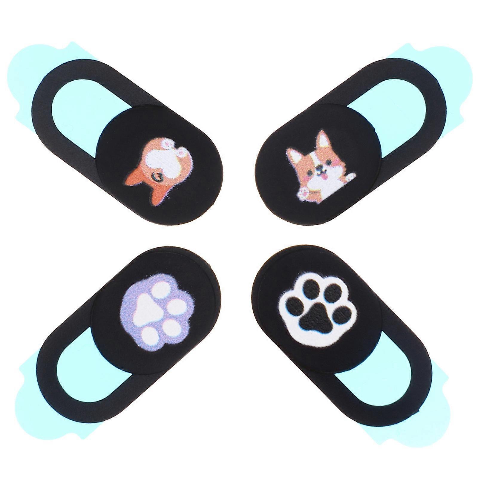 Computer Camera Caps for Privacy Protection 4Pcs Anti-Peeping Set