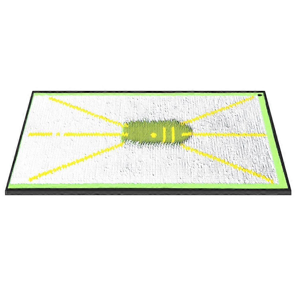 Golf Training Mat for Swing Detection Hitting Ball Trace Directional Mat Swing Path Swing Practice Mat