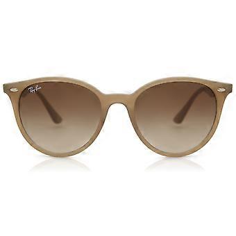 Ray-Ban RB4305 616613 Volledig omrande Opaal Beige Bruin Unisex Ovale Zonnebril UV3 Origineel