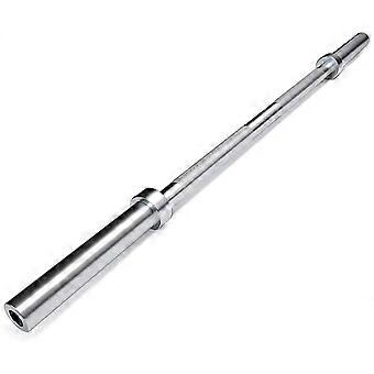 47in Olympic Barbell with NonSlip Grip, 50mm Diameter Weightlifting Bar for Training