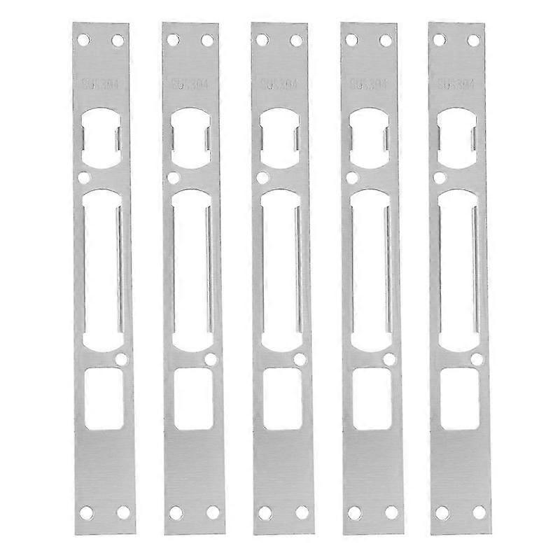 Schließblech zur Verstärkung der Türschlosssicherheit, 5er-Set