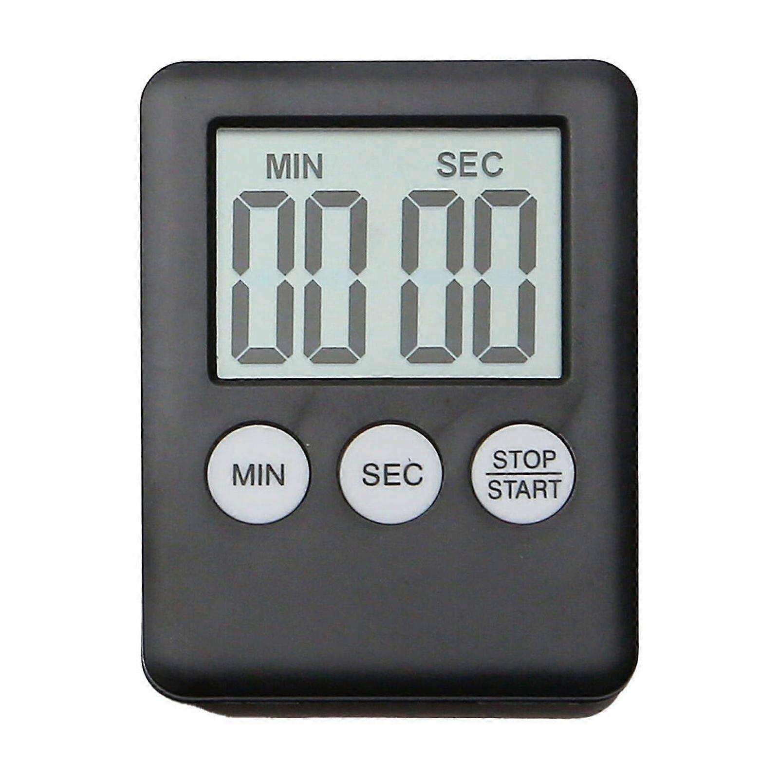 GJX Kitchen Timer Kitchen Timers for Cooking Digital Timer,Black