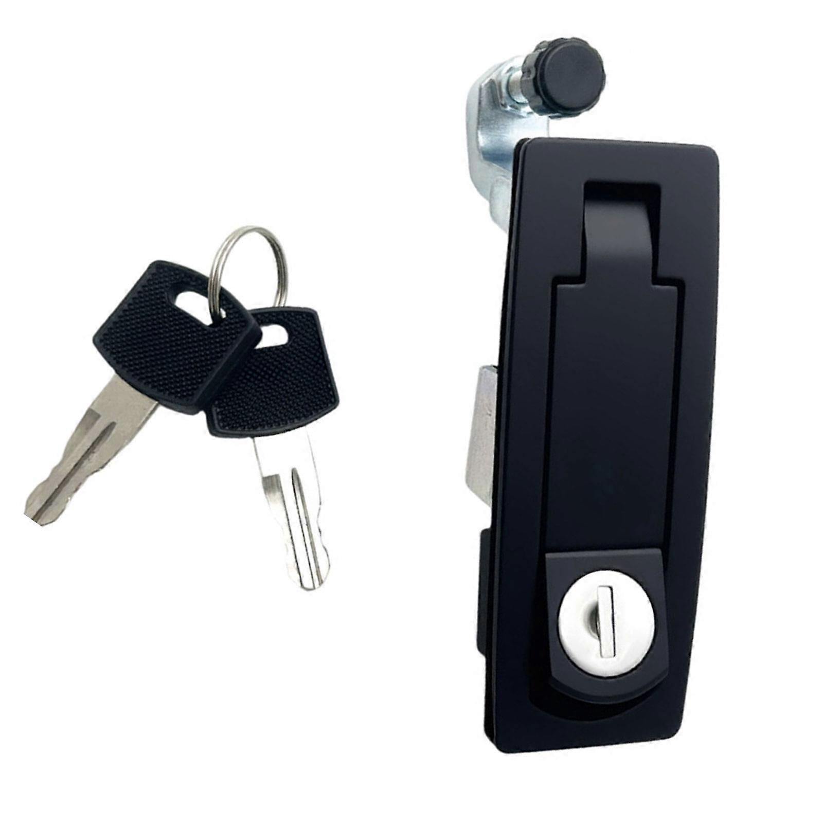 Industrial Strength Flat Panel Security Lock For Campers Featuring Simple Mounting Process Rustproof Door Lock  Tyep B