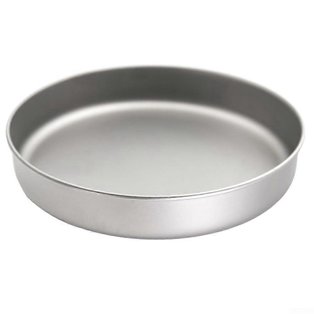 Titanium Frying Pan Ultralight Pure Titanium RustResistant for Camping Hiking without Handle