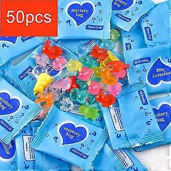 50pcs Surprise Blind Bags Luminous Animal Figurines Miniature Mystery Bag
