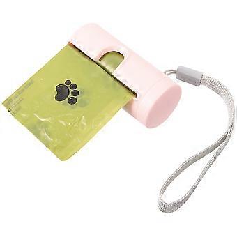 Portable Dog Poop Bag Dispenser Holder for 1Set Walking Needs