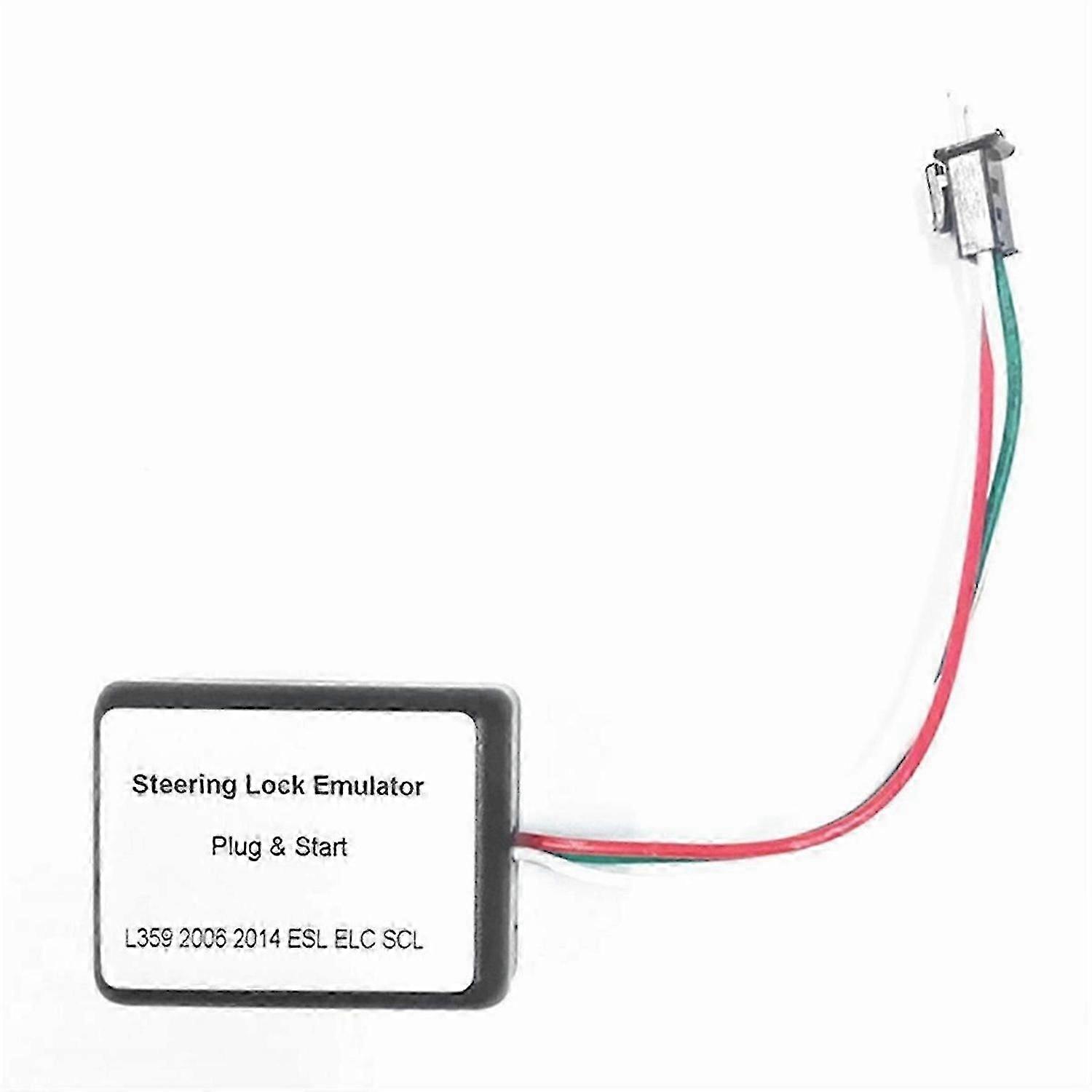 Car Steering Column Lock Emulator Sensor compatible with L359 2006-2014 Steering Lock Sensor ELV Emulator Simula
