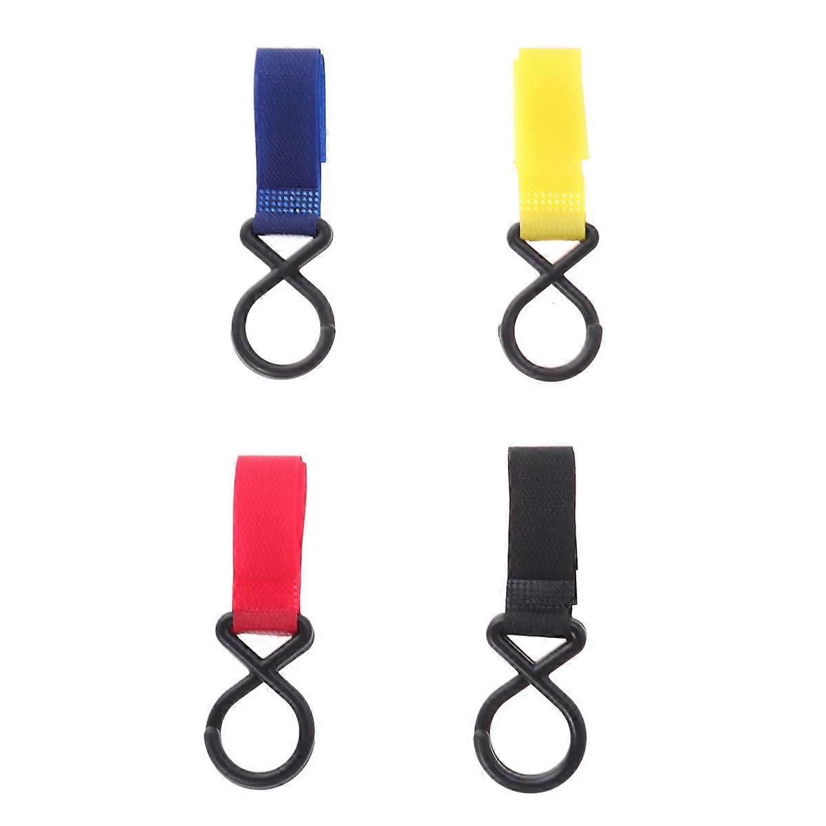 Stroller Hanging Hooks Multifunction Baby Stroller Hook with 4Pcs Pack