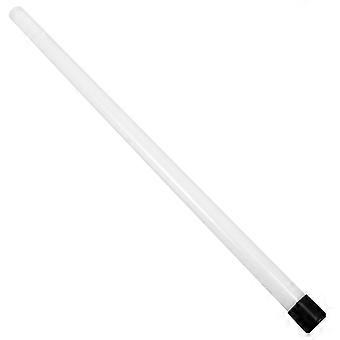 Sword Replacement Tube Sword Body Part for Cosplay and DIY White