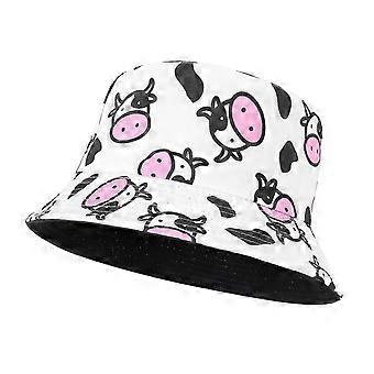 Unisex Bucket Hat Summer Travel Sun Bucket Reversible,l
