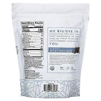 Dr. Mercola, Pure Power, Protéines de lactosérum biologiques, Chocolat, 585 g (1 lb 4,6 oz)