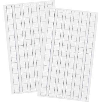 204 stk selvklebende plakat kitt- hvit gjenbrukbar selvklebende kitt avtakbar klebrig kitt giftfri for plakater, fotorammer, håndhåndtak, neglekunst, foto
