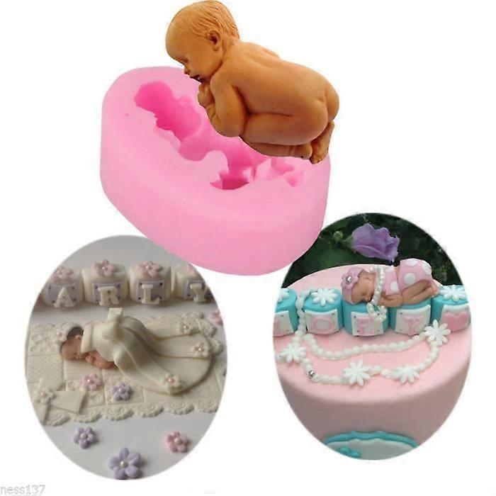 Baby Silicone Cake Mold for Sugar Paste