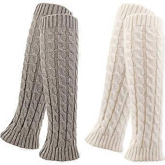 2 paar Heilwiy dames leggings, beenwarmer beenwarmers, perfect wintercadeau