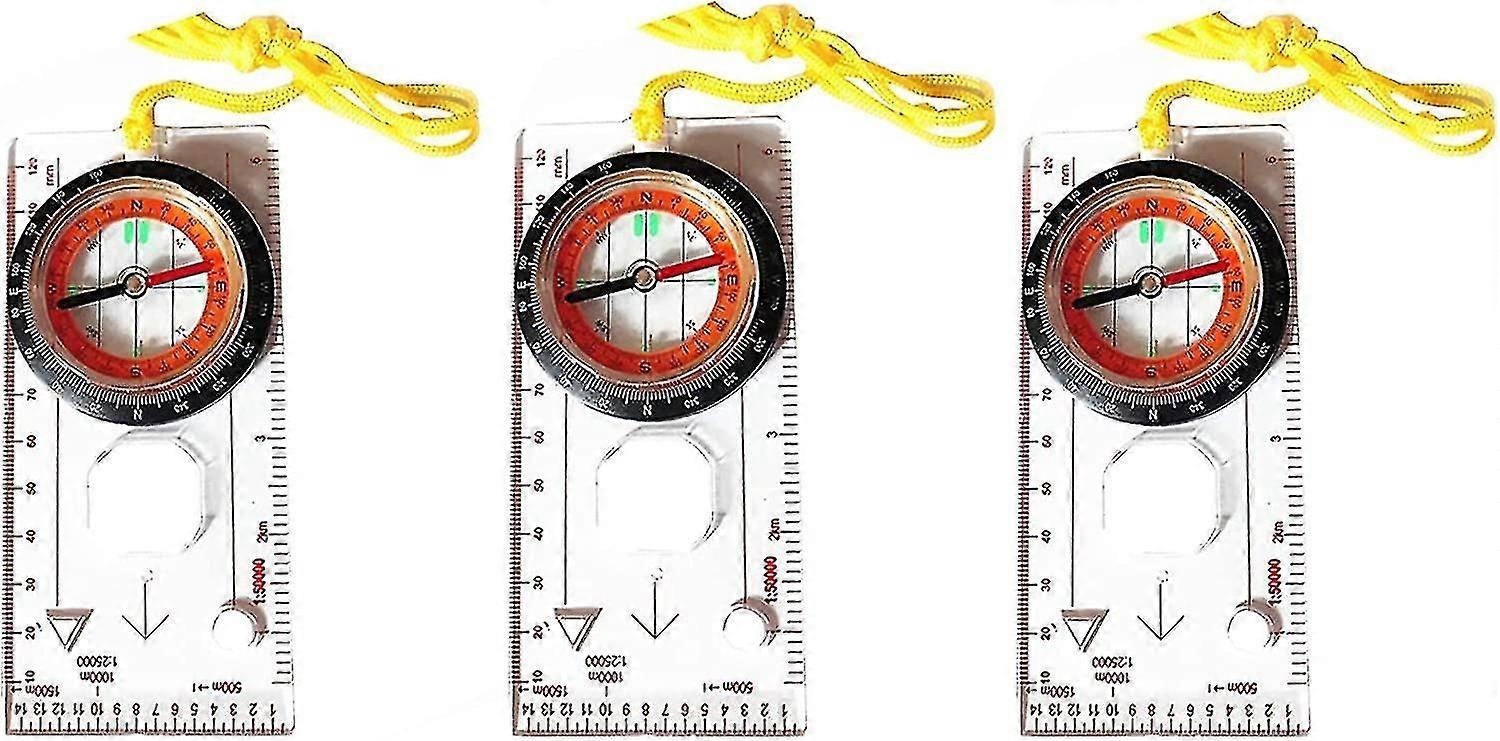 Lightweight Multifunction Compass For Outdoor Use For Hiking, Camping, Field Navigation