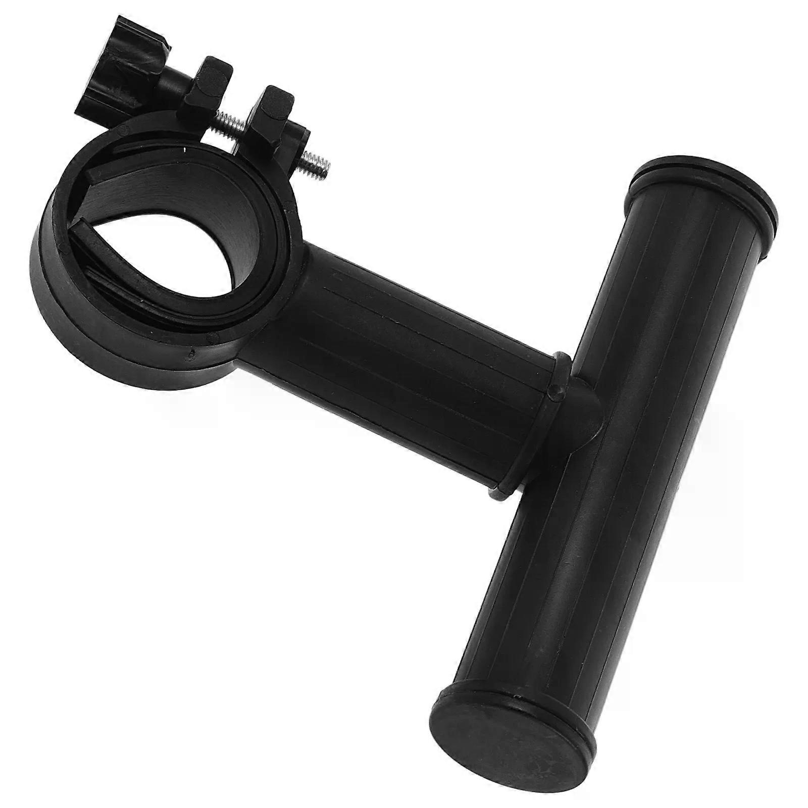 Flashlight Mounting Bracket for Bikes - Adjustable Handlebar Extension Rack Compatible with Mountain Road Lighting Setup