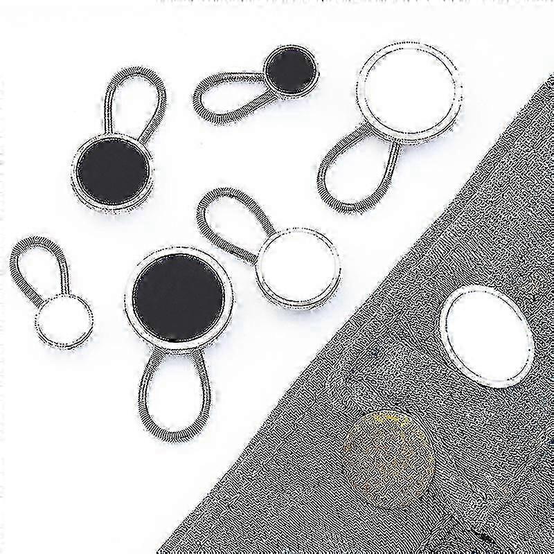 Metal collar button extender, elastic button extender, neck extender 26-27