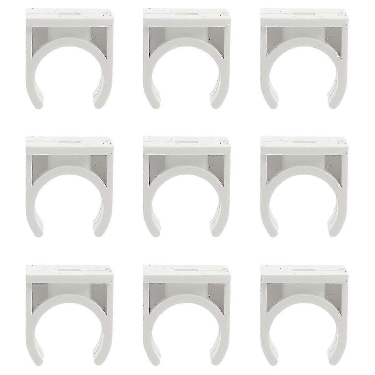 Durable Pipe Clamp for Pipe White PVC Support Holder
