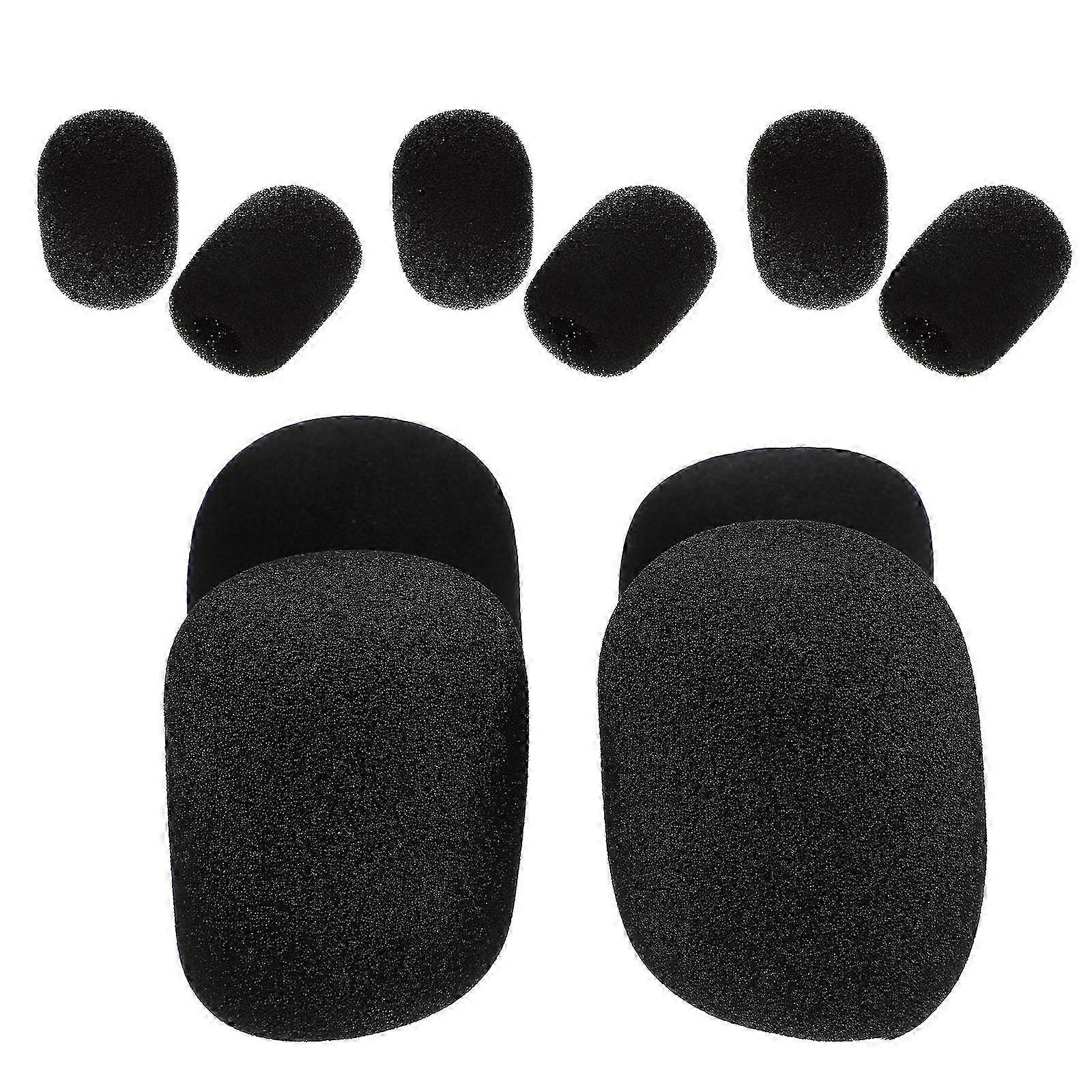 10pcs Microphone Cover Washable Handheld Microphone Windscreen Disposable