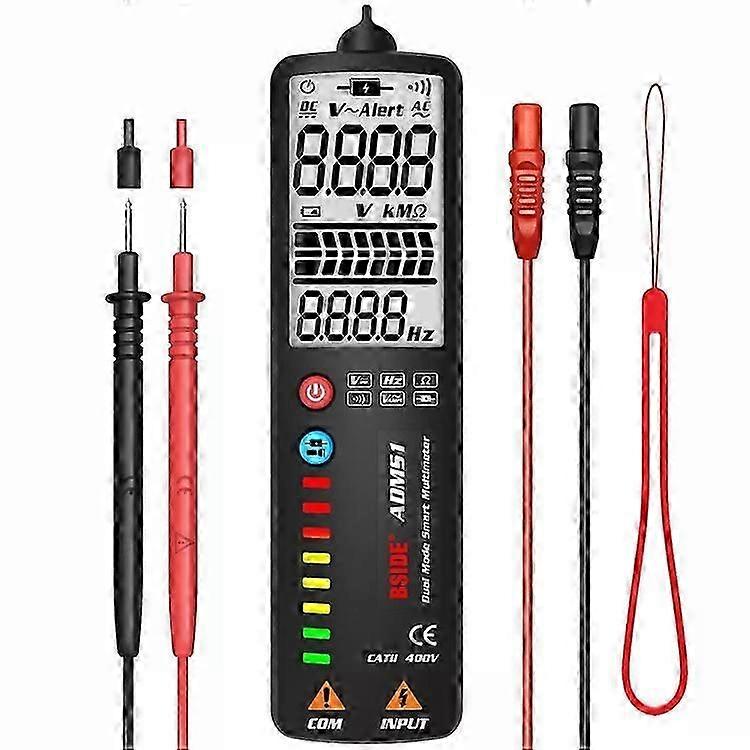 Dual-Mode Smart Multimeter-Large Screen Voltage Detector,ADMS1