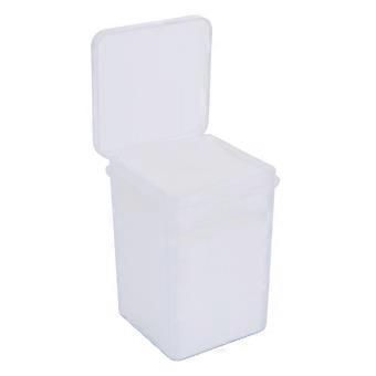 White Cotton Pads for Nail Glue Cleaning 1 Box Eyelash Tools