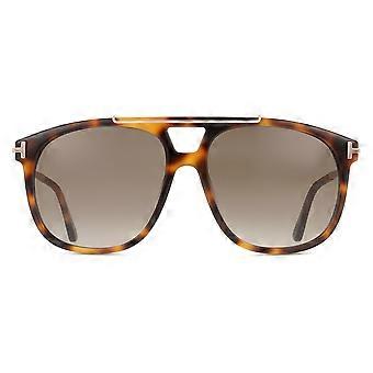 Tom Ford FT1306 SAM-02 53K Full Rim  Unisex Pilot Sunglasses UV3 Original
