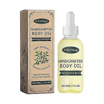 Honeysuckle Handcrafted Body Oil - Ätherisches Mehrzwecköl zur Hautreparatur, Reduzierung von Rötungen und Anti-Aging