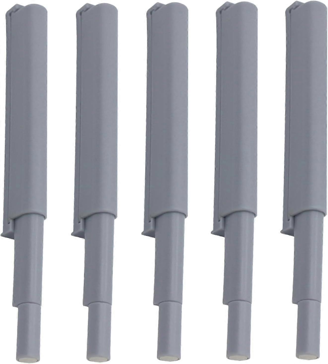 5pcs Soft Closing Hinges for Cabinets with Tap to Open Function, Abs