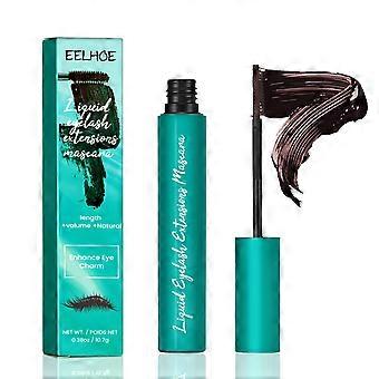 Mascara long, épais et recourbé, waterproof et résistant à la transpiration, maquillage longue tenue sans grumeaux et pas facile à tacher marron