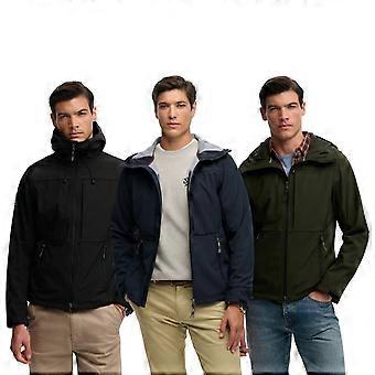 Superdry Mens Trekker Hooded Softshell Jacket