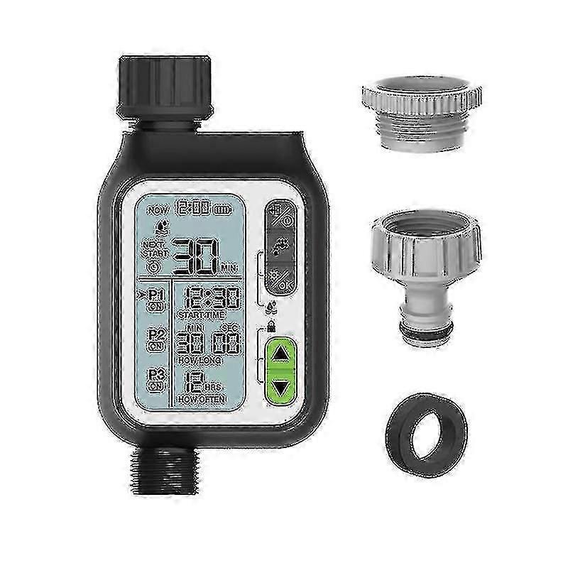 Automatic Irrigation Timer,automatic Watering Timer For Garden,automatic Watering Producer,with Child Lock Function,waterproof,large Lcd Display Best