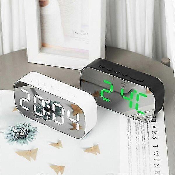 LED Electronic Desk Clock USB Charging Simple Small Desktop Night Light Clock