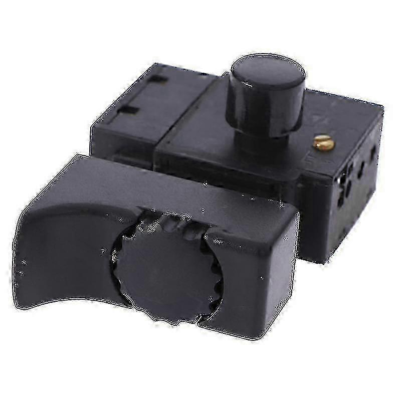 SPST Lock-On Switch With Integrated Knob