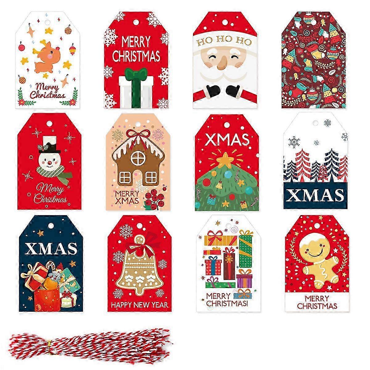 Pull-Tag 3D Christmas Greeting Cards