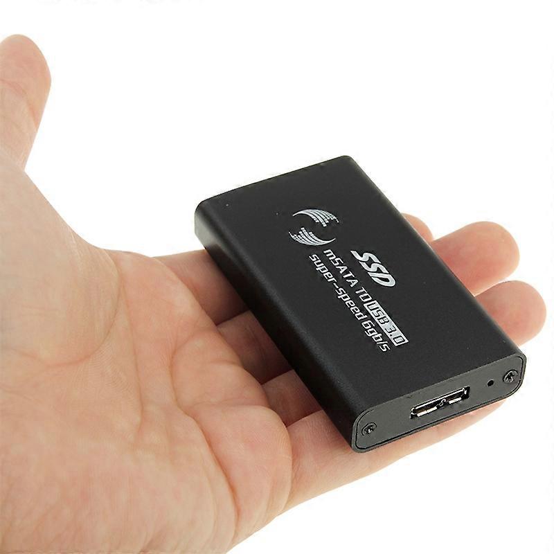 6gb/s mSATA Solid State Disk SSD to USB 3.0 Hard Disk Case