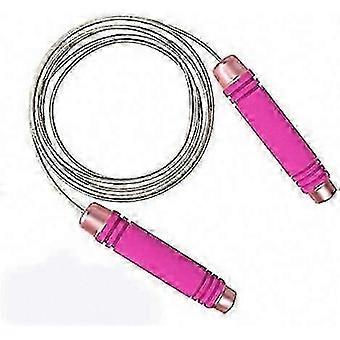 Fitness Speed Verstellbarer und weicher Schaumstoffgriff, ideal für Herren, Damen, Seil-Fitnessgeräte, Rose Pink