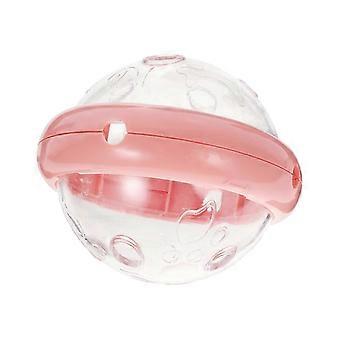 Voerdispenserbal voor huisdieren, gemaakt van ABS- en PC-materiaal, bijtbestendig, interactief speelgoed voor langzame voeding, voor honden en katten, geschikt voor binnen en buiten, 11,7 cm, 1 stuk