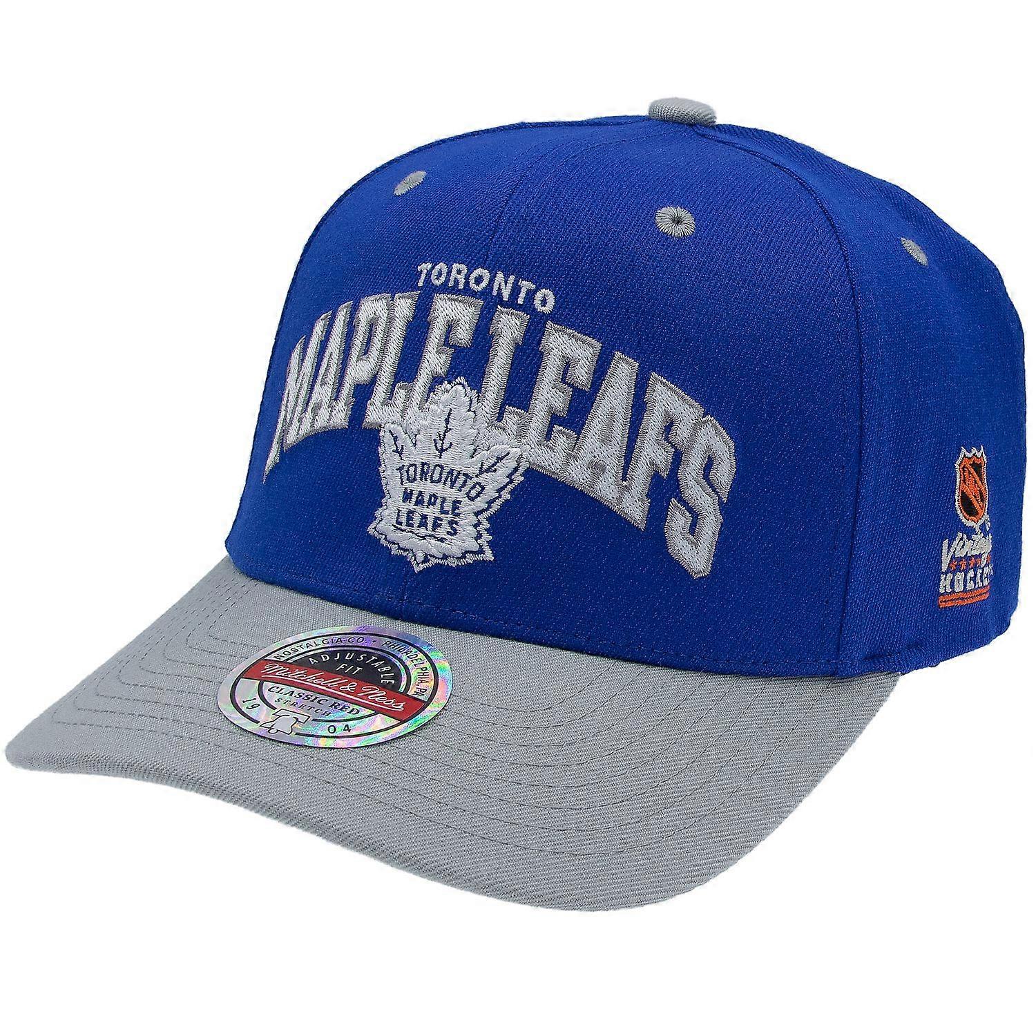 M&N Stretch Snapback Classic Red Cap - Toronto Maple Leafs