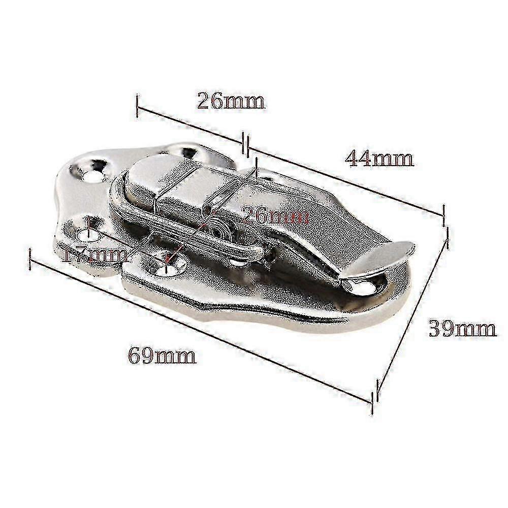 8 Pcs Toggle Lock Box Lock Case Lock with Screw compatible with Cosmetic Case