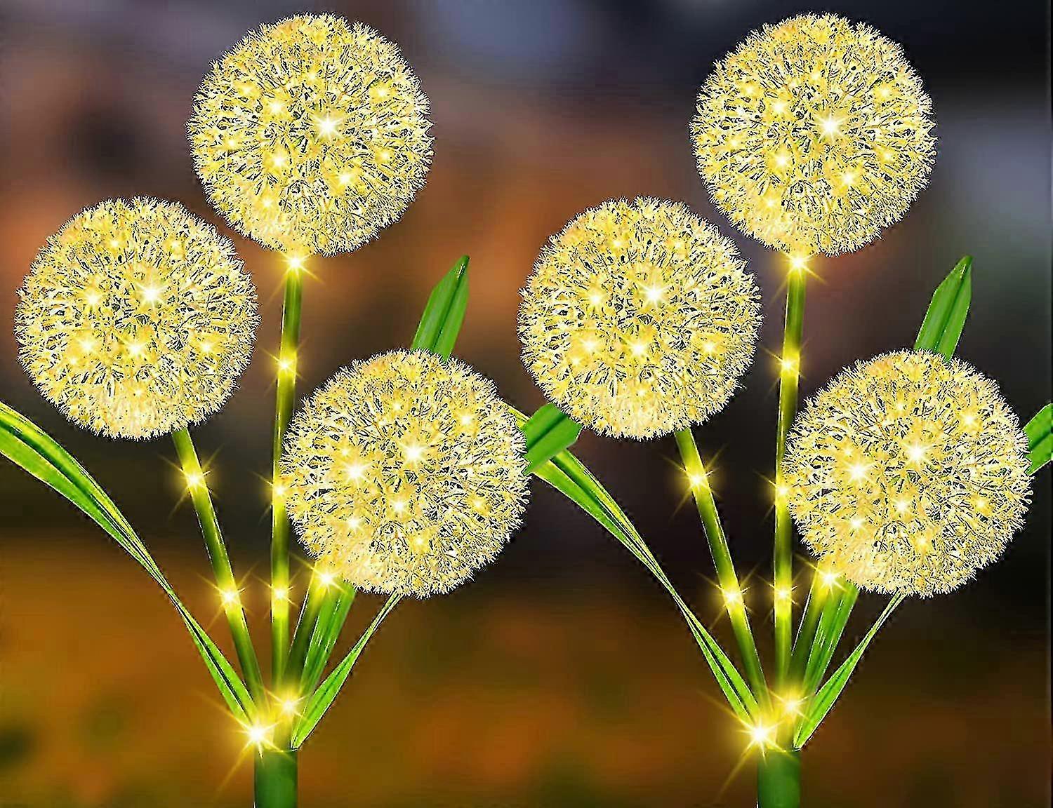 Waterproof Solar Dandelion Garden Light